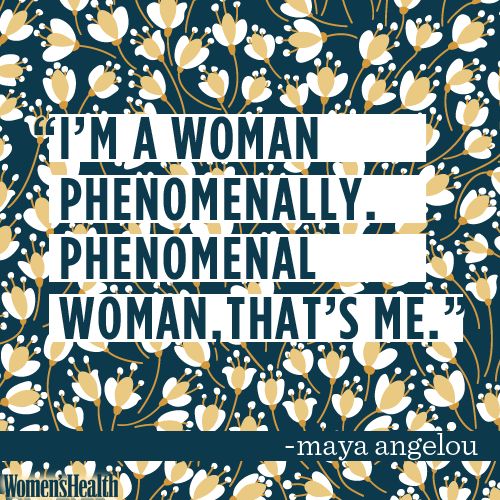 Phenomenal Woman, That’s Me